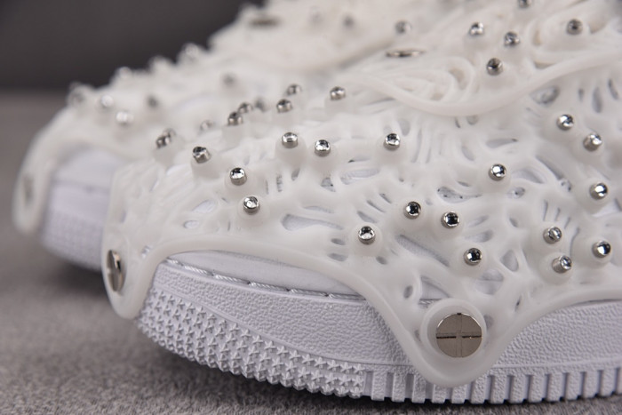 Nike Air Force 1 Low Swarovski Retroreflective Crystals White CV7668-100