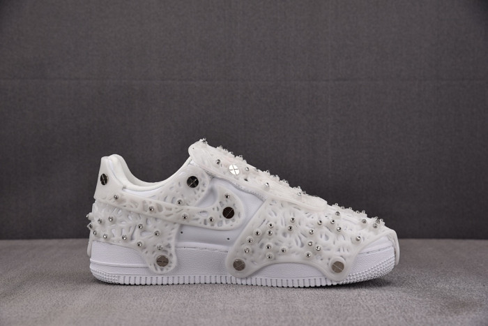 Nike Air Force 1 Low Swarovski Retroreflective Crystals White CV7668-100
