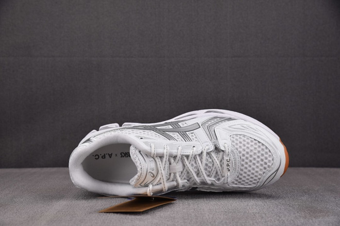 ASICS Gel-Kayano 14 A.P.C. White Pure Silver 1203A727-100