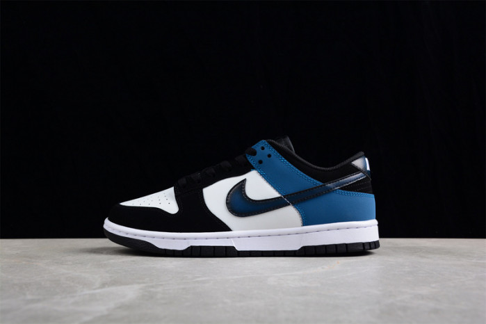nike dunk low "black/teal" fd6923-100