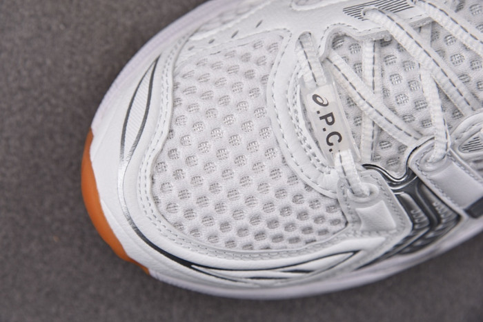 ASICS Gel-Kayano 14 A.P.C. White Pure Silver 1203A727-100