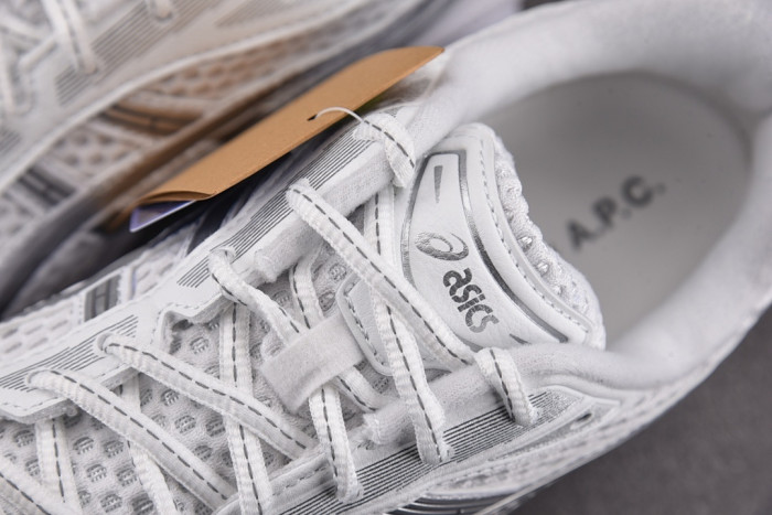 ASICS Gel-Kayano 14 A.P.C. White Pure Silver 1203A727-100