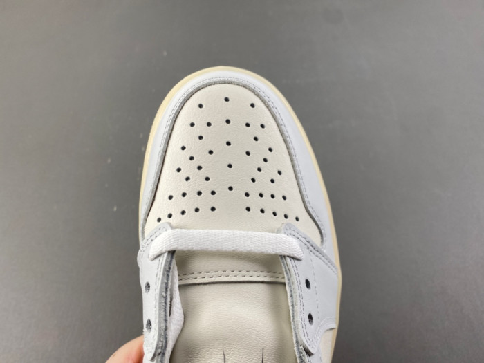 Air Jordan 1 Low OG Floral Swoosh Sail IF4391-100