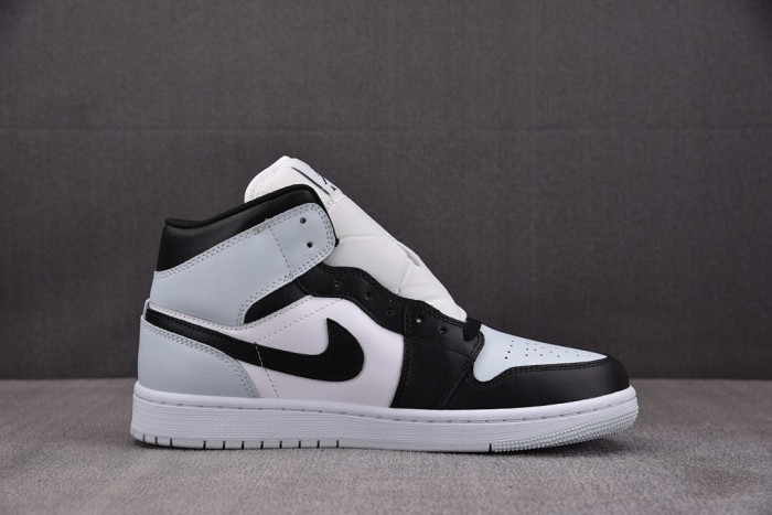Air Jordan 1 Mid Black Aura Squadron Blue DQ8426-002