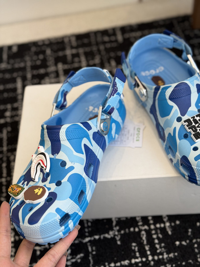 BAPE × Crocs 01