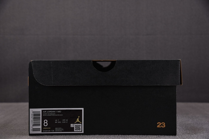 Air Jordan 1 Mid White Neutral Grey Infrared DQ8426-109