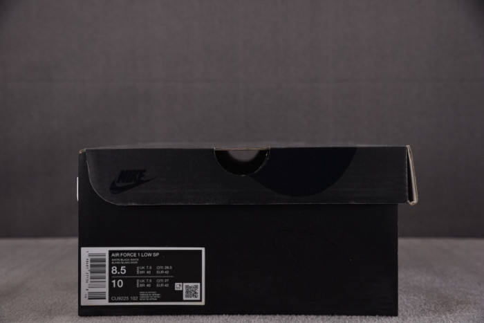 Nike Air Force 1 Low White Black CU9225-102