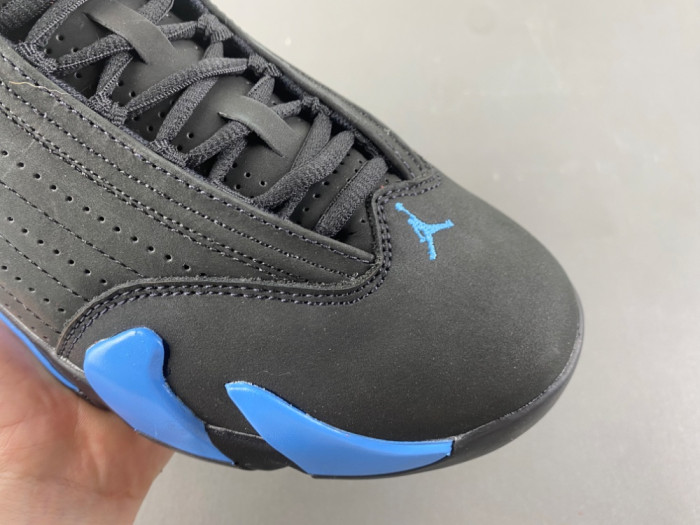 Air Jordan 14 Black University Blue 487471-002