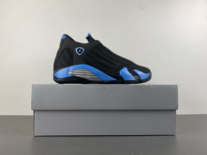 Air Jordan 14 Black University Blue 487471-002