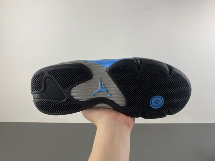 Air Jordan 14 Black University Blue 487471-002