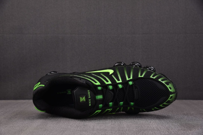 Nike Shox TL Black Green Strike AV3595-012