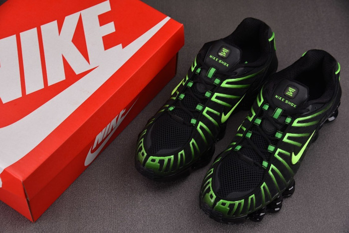 Nike Shox TL Black Green Strike AV3595-012