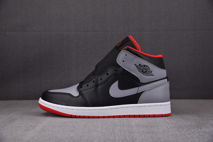 air jordan 1 mid ''shadow fire red'' dq8426-006