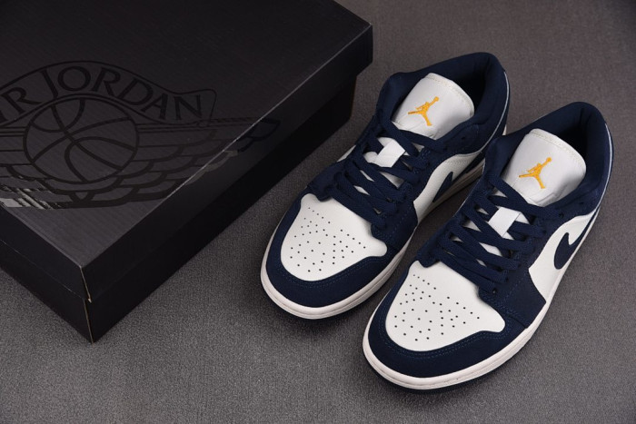 Air Jordan 1 Low SE "Obsidian Suede" IO7448-400