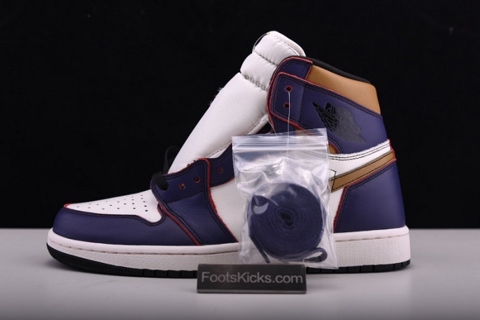 nike sb air jordan 1 lakers chicago cd6578-507