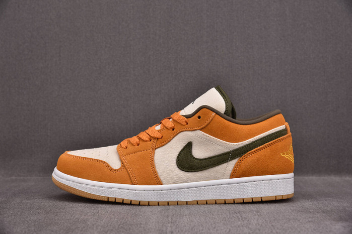 air jordan 1 low se light curry dh6931-102