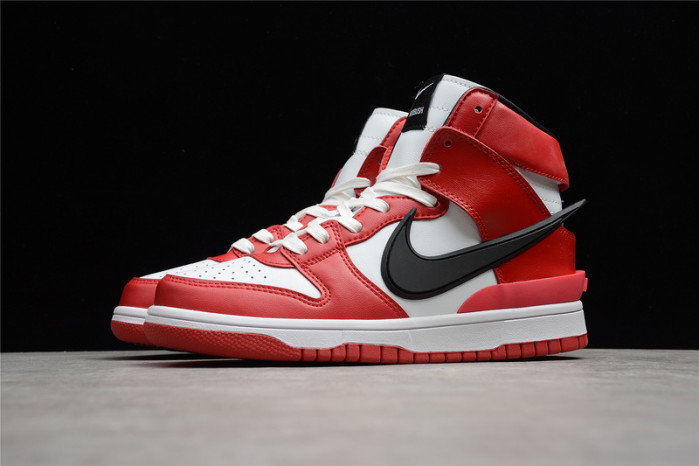 ambush nike dunk high deep royal red cu7544-102