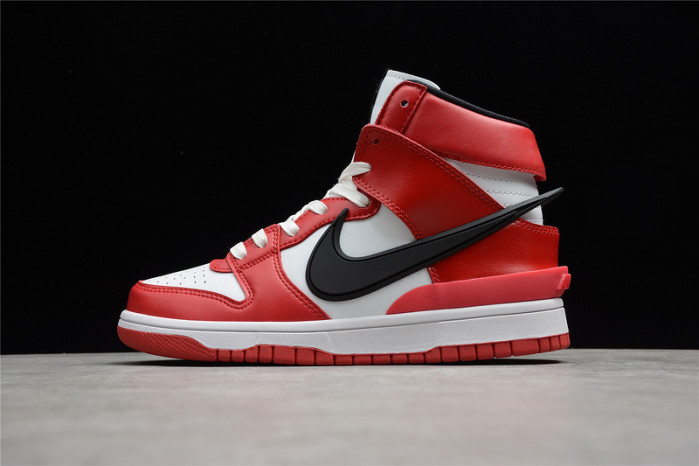 ambush nike dunk high deep royal red cu7544-102