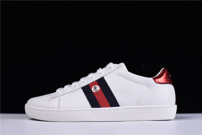 g*u*i ace embroidered low-top sneaker womens 6951103-5618