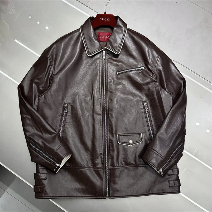 Gvc*1 Real Leather Jacket 9