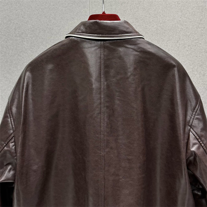 Gvc*1 Real Leather Jacket 9
