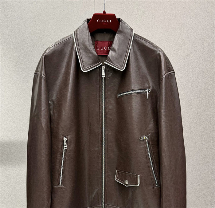 Gvc*1 Real Leather Jacket 9