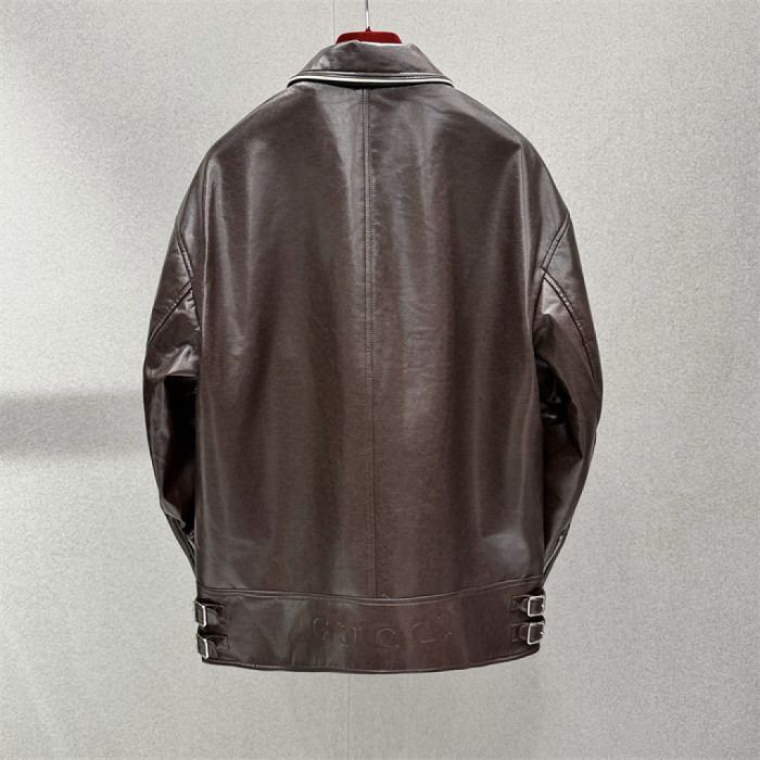 Gvc*1 Real Leather Jacket 9