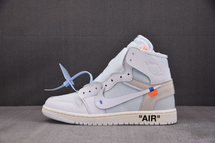 Air Jordan 1 Retro High Off-White Alaska AA3834-100
