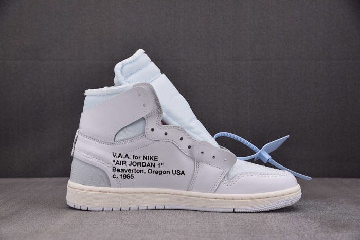 Air Jordan 1 Retro High Off-White Alaska AA3834-100