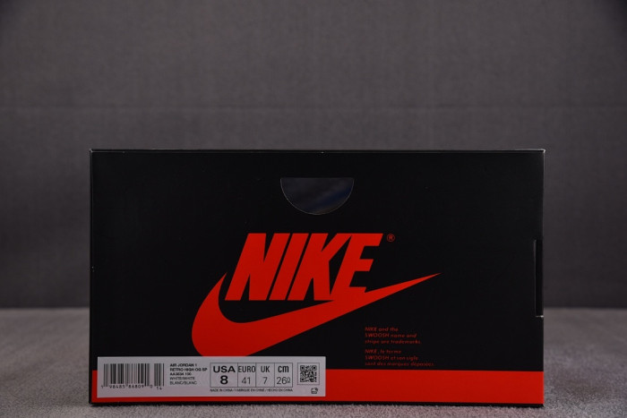 Air Jordan 1 Retro High Off-White Alaska AA3834-100
