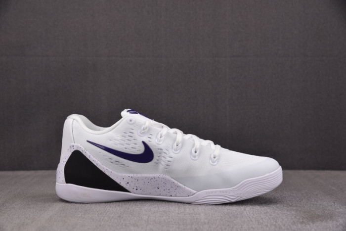 Nike Kobe 9 Elite Low EM Protro White Court Purple IH1401-100
