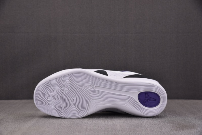 Nike Kobe 9 Elite Low EM Protro White Court Purple IH1401-100