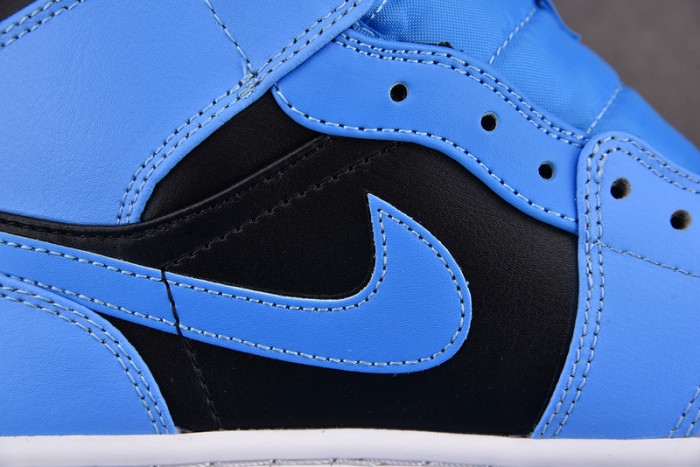 air jordan 1 mid university blue black dq8426-401