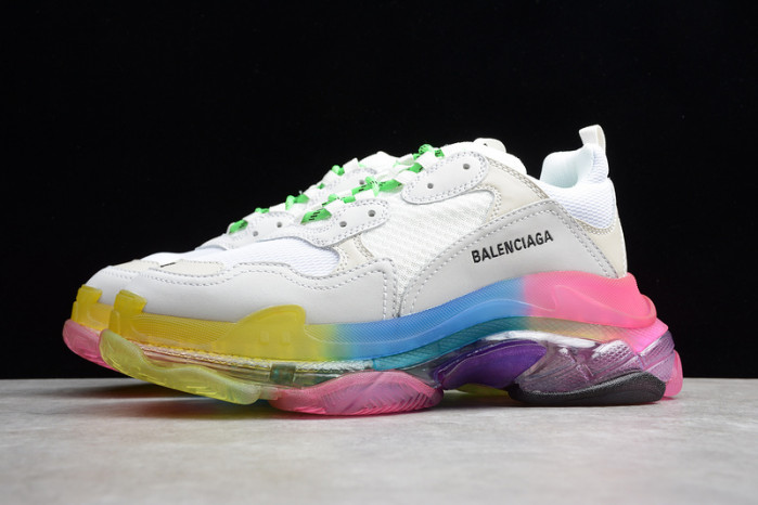 triples trainer clear sole sneakers 3000005