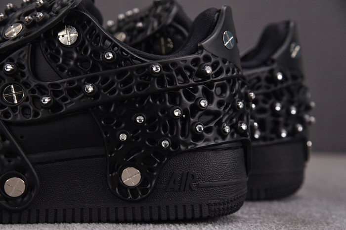 Nike Air Force 1 Low Swarovski Retroreflective Crystals Black CV7668-001