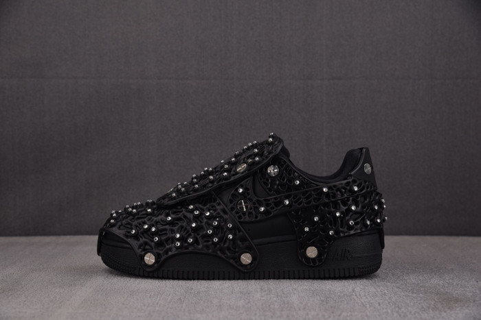 Nike Air Force 1 Low Swarovski Retroreflective Crystals Black CV7668-001