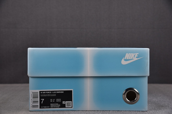 Nike Air Force 1 Low Swarovski Retroreflective Crystals Black CV7668-001