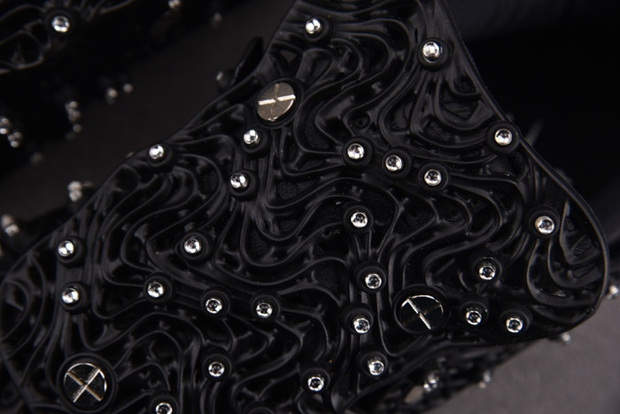 Nike Air Force 1 Low Swarovski Retroreflective Crystals Black CV7668-001