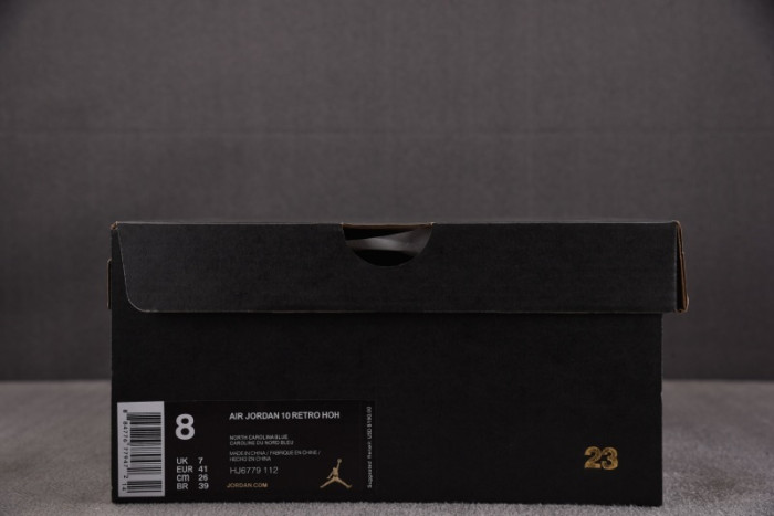 Air Jordan 10 OG “UNC” HJ6779-112