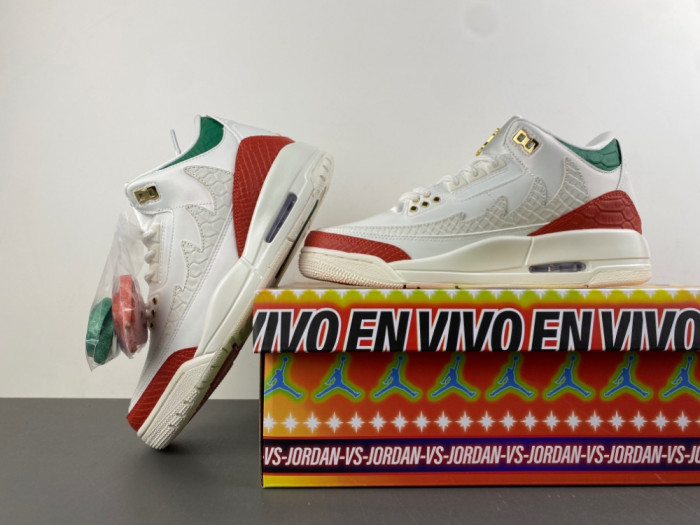 Air Jordan 3 Retro El Vuelo Summit White IO1752-100