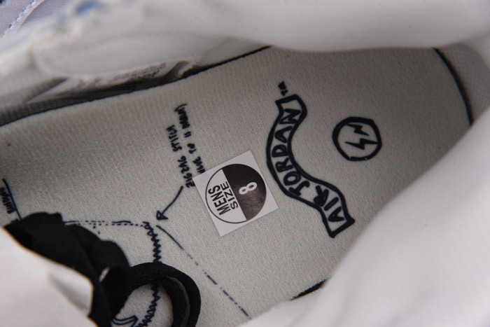 Air Jordan 1 Fragment x Union LA x Air Jordan 1 High OG White / Black II7282-100