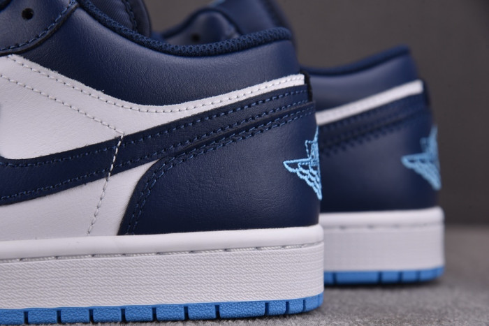 Air Jordan 1 Low Midnight Navy University Blue 553558-404