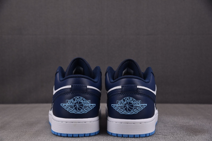 Air Jordan 1 Low Midnight Navy University Blue 553558-404