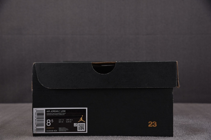 Air Jordan 1 Low Midnight Navy University Blue 553558-404