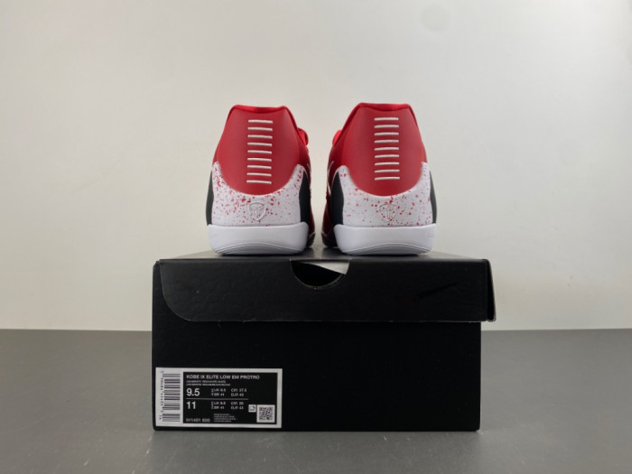Nike Kobe 9 EM Low Protro TB University Red IH1401-600