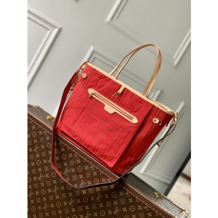 L&V BAG72（red inside)--31*29*14CM